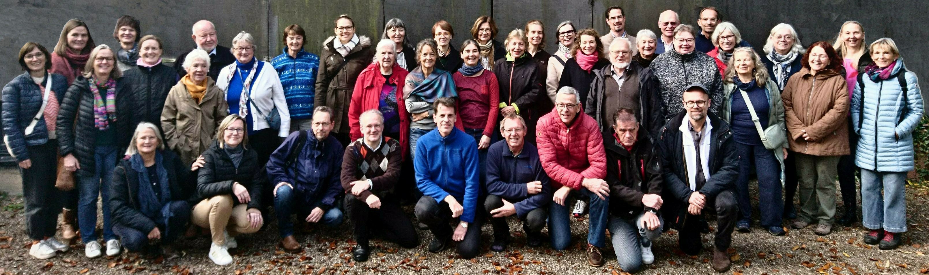 Ansicht Gruppenaufnahme Chormitglieder Nov. 2022